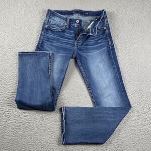 BKE Jaki Men's 33x32 Fit (33x30) Dark Wash Blue Denim Jeans Bootcut Stretch